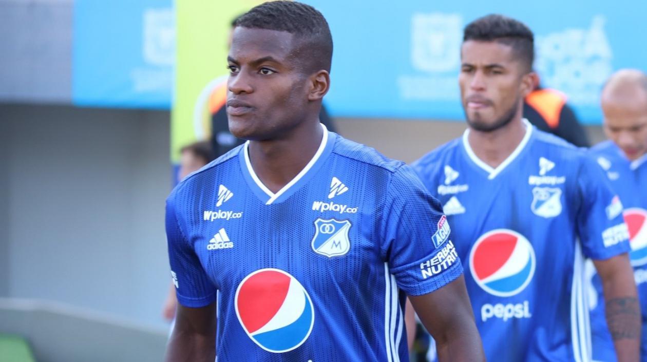 El lateral Andrés Felipe Román.