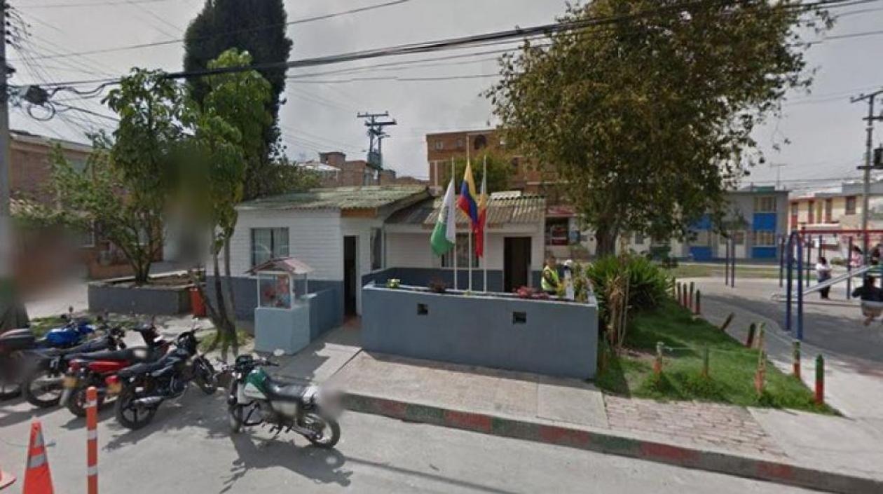 Esta fue la estación de Soacha que se incendió y causó la muerte a 8 detenidos.