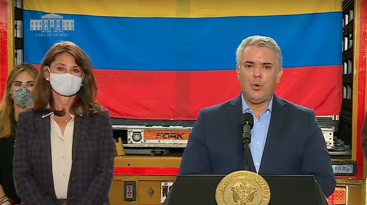 El Presidente de la República, Iván Duque.