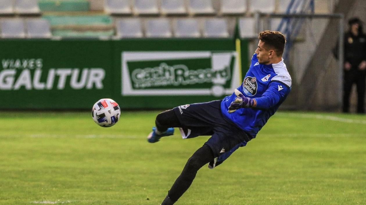 Lucho García, arquero barranquillero. 