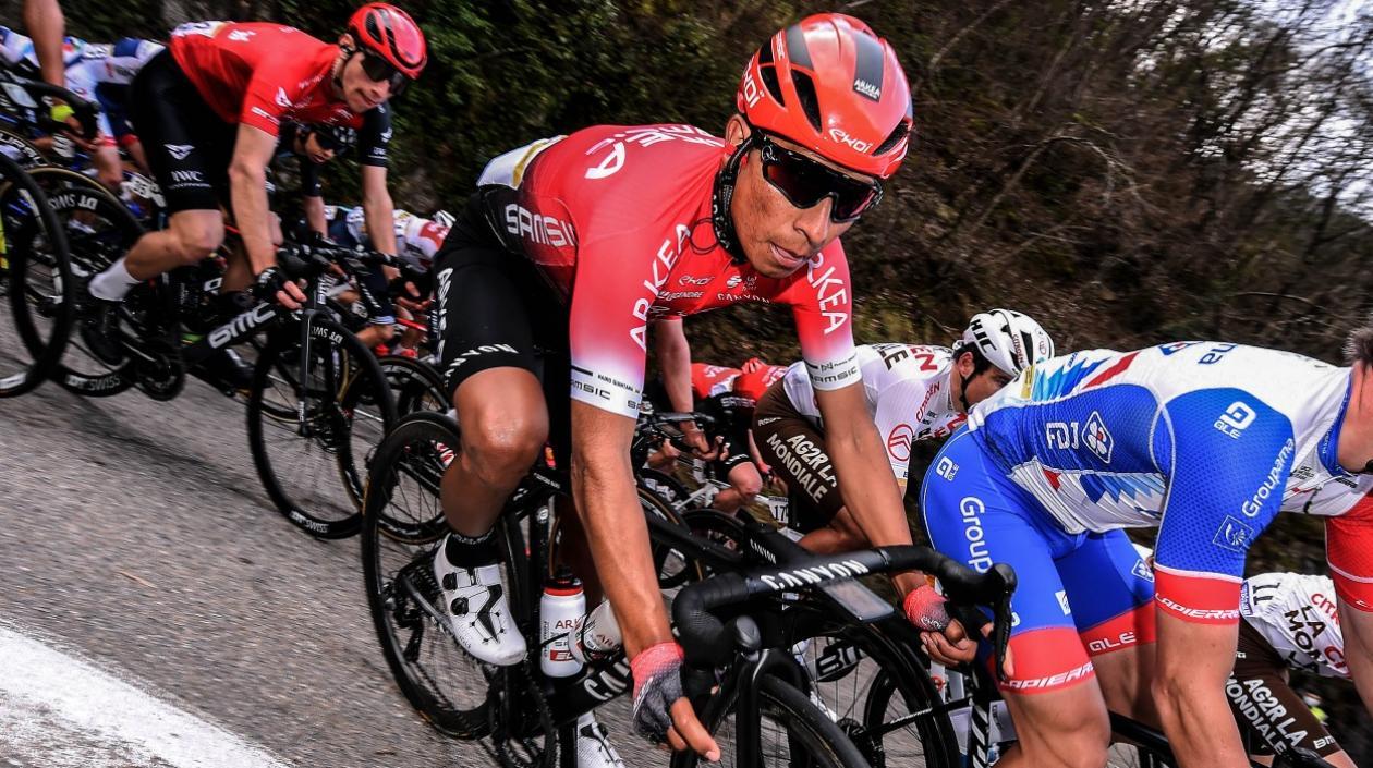 Nairo Quintana, ciclista colombiano. 