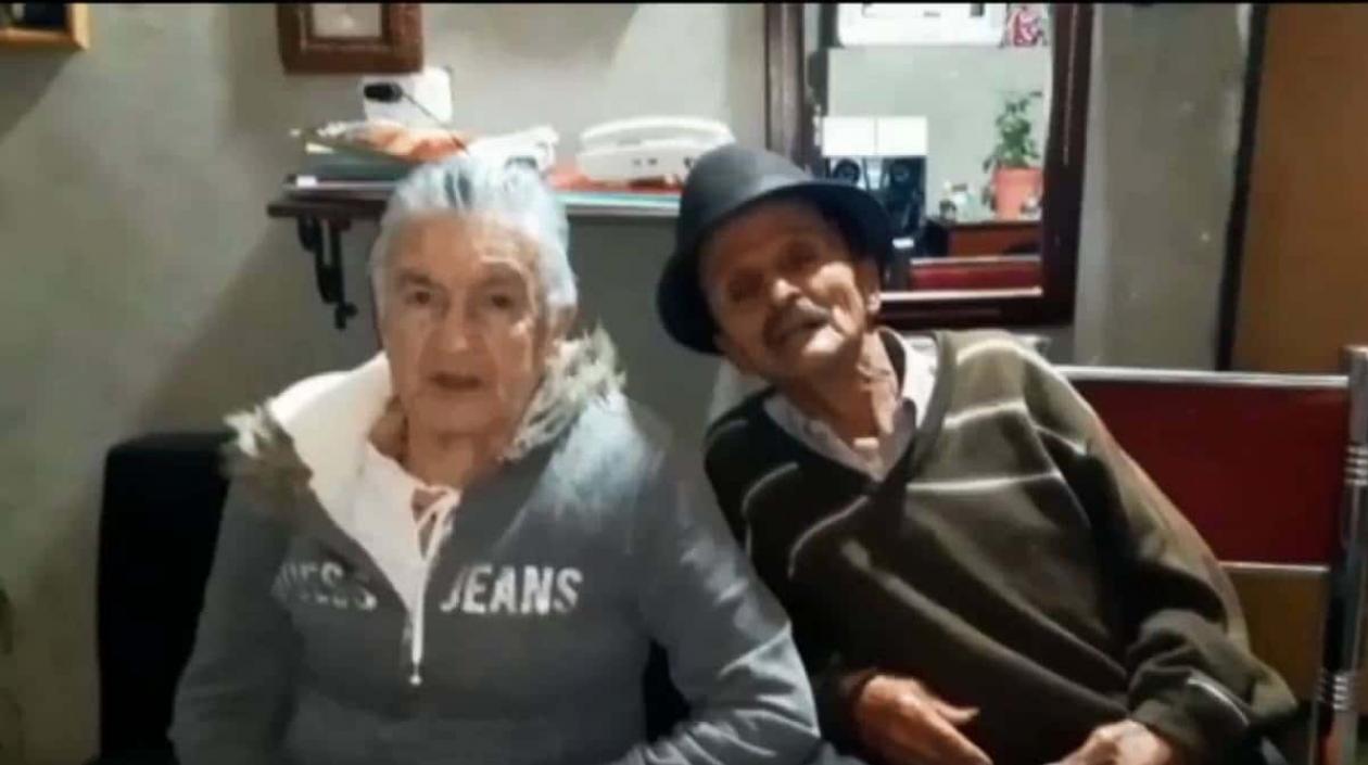 Teresa y Aquilino Botero