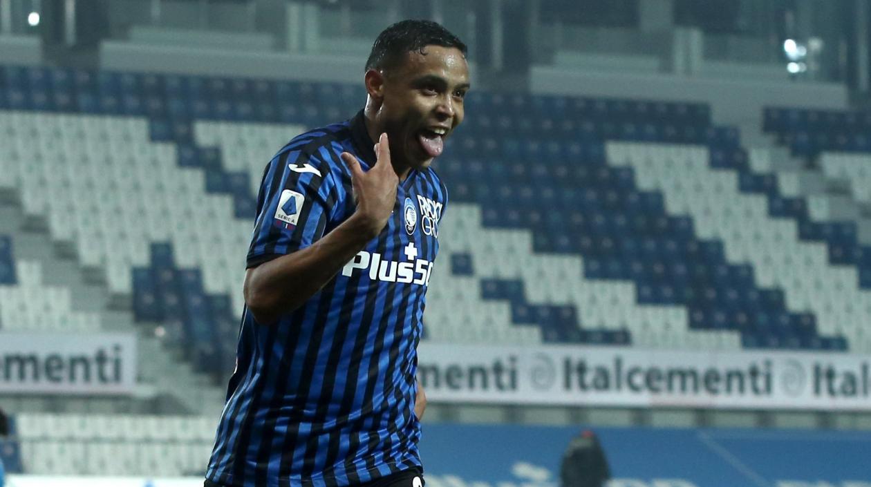 Luis Fernando Muriel, delantero tomasino.