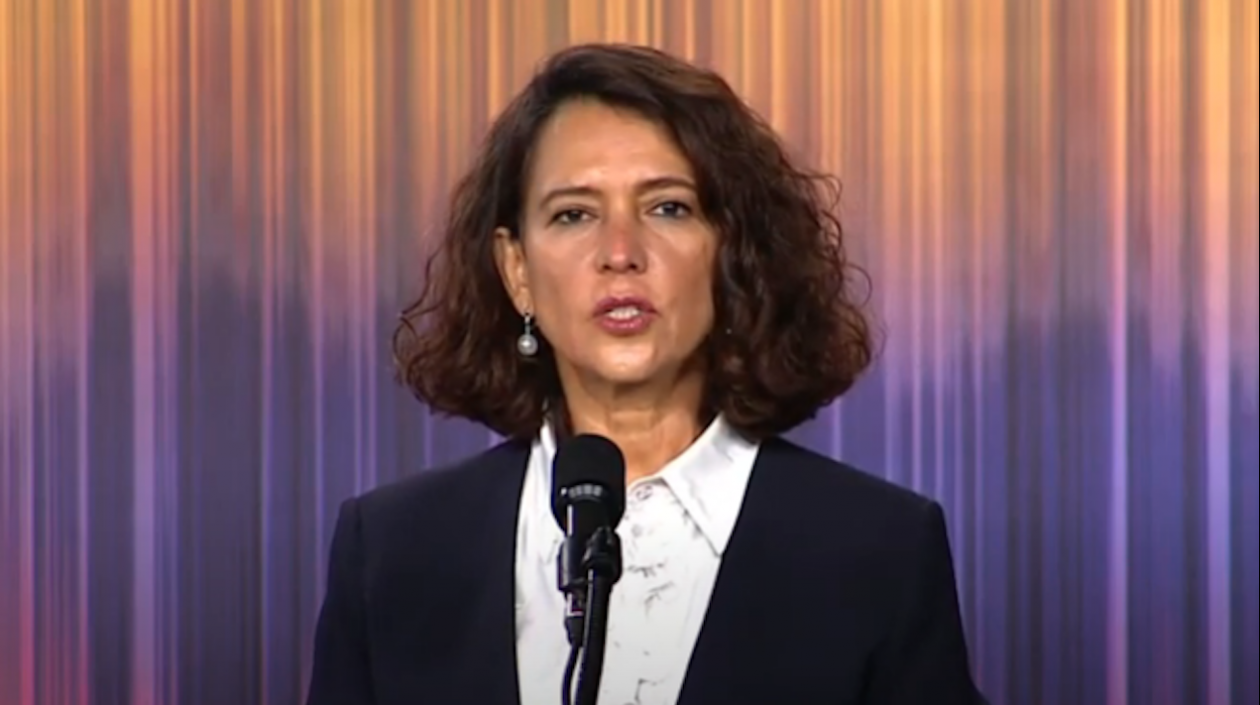 Nancy Patricia Gutiérrez, consejera presidencial para los DDHH.