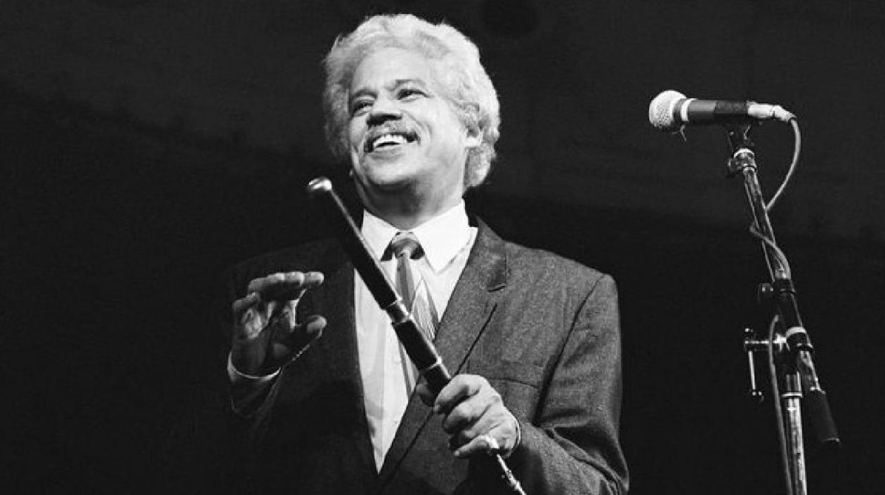 El salsero Johnny Pacheco.