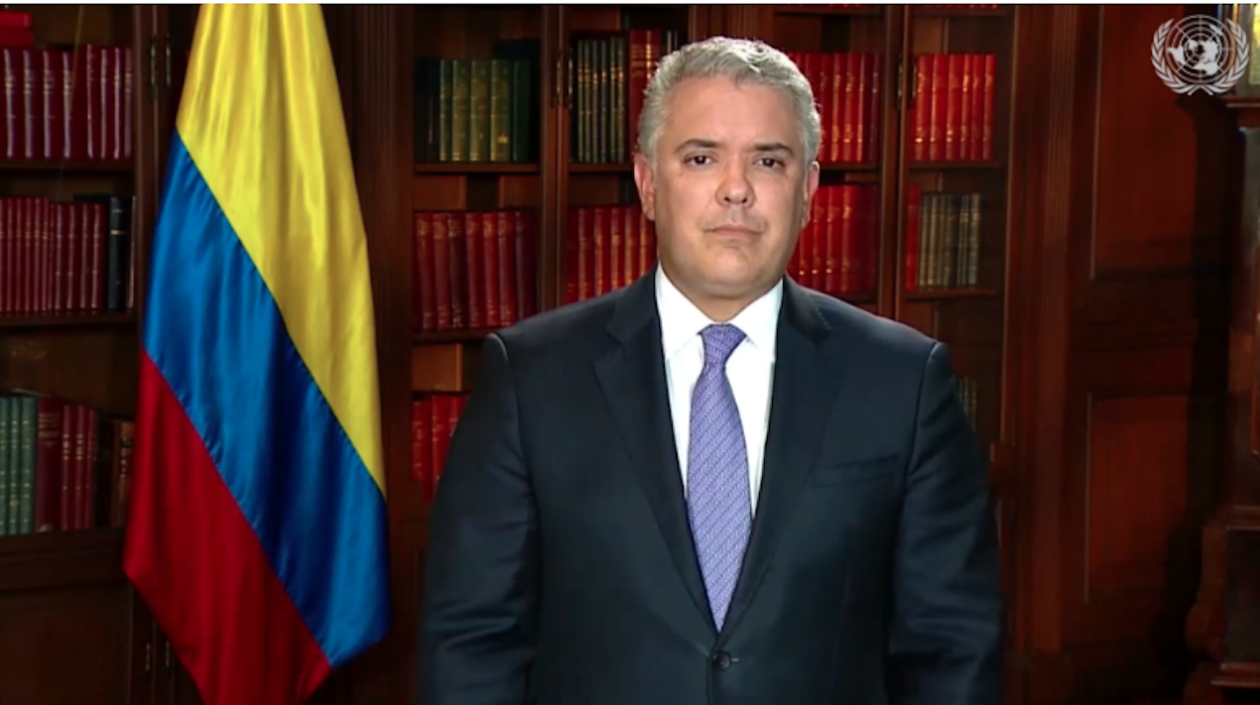 Iván Duque, presidente de Colombia.