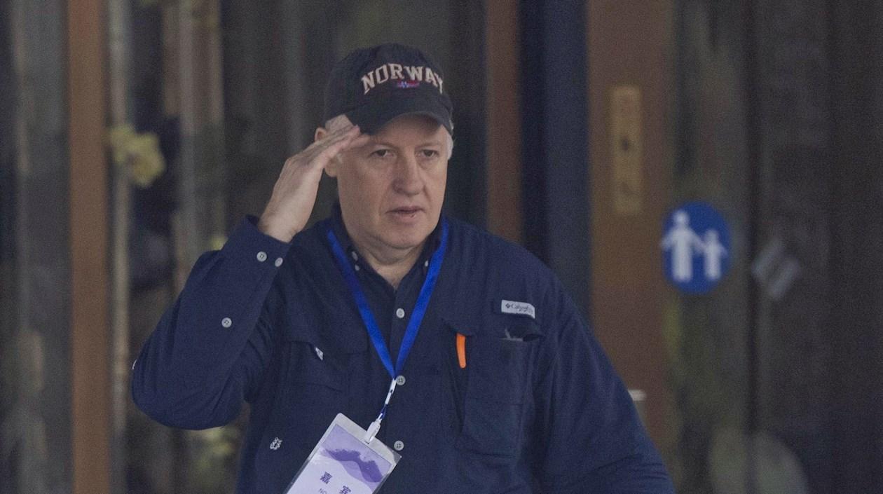 Peter Daszak, miembro del equipo de investigación de la OMS que viajó a Wuhan.