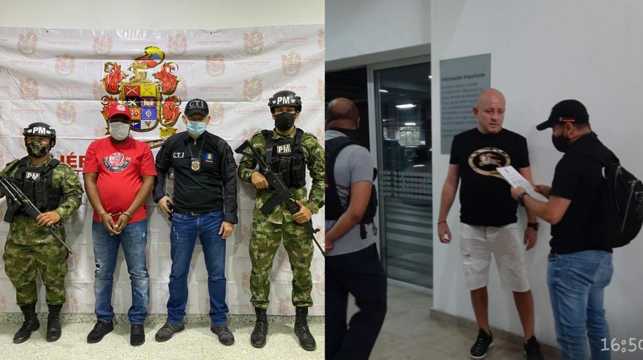 Los dos capturados pedidos en extradicción. 