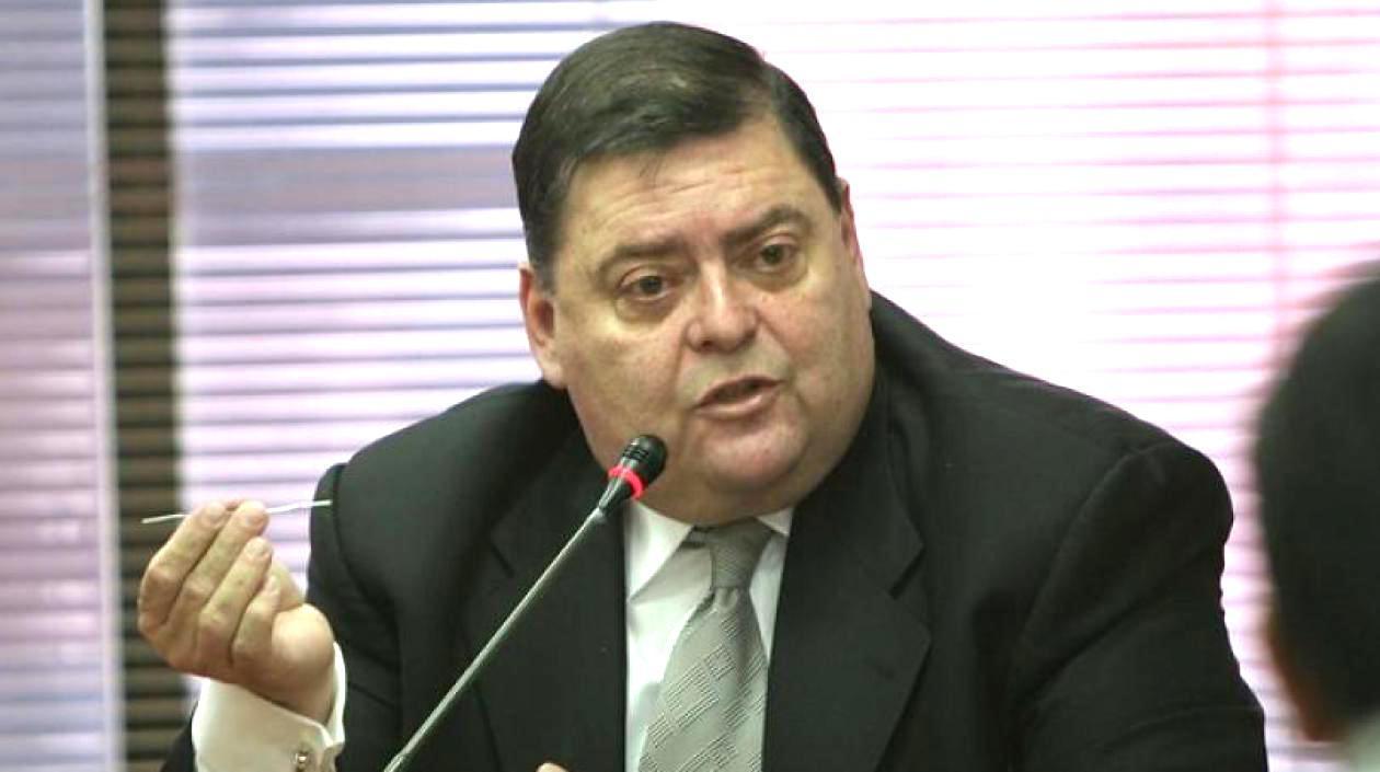 El exsenador Álvaro García Romero.