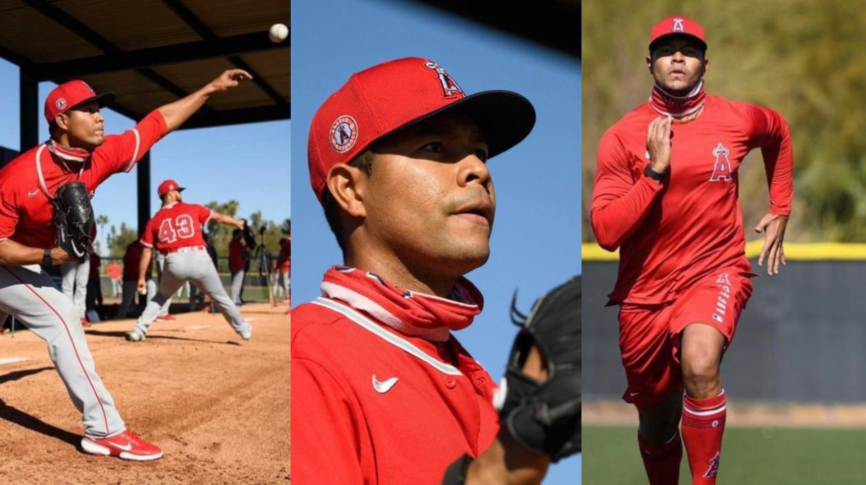 José Quintana durante el entrenamiento primaveral. 