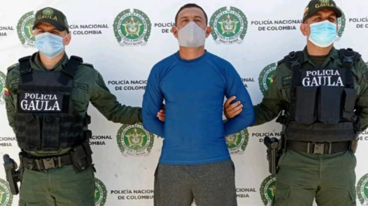 Alexander Ramírez Ariza, alias ‘Bemba’.