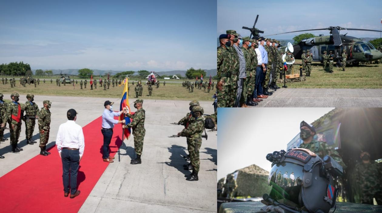 Imágenes de la presentación.