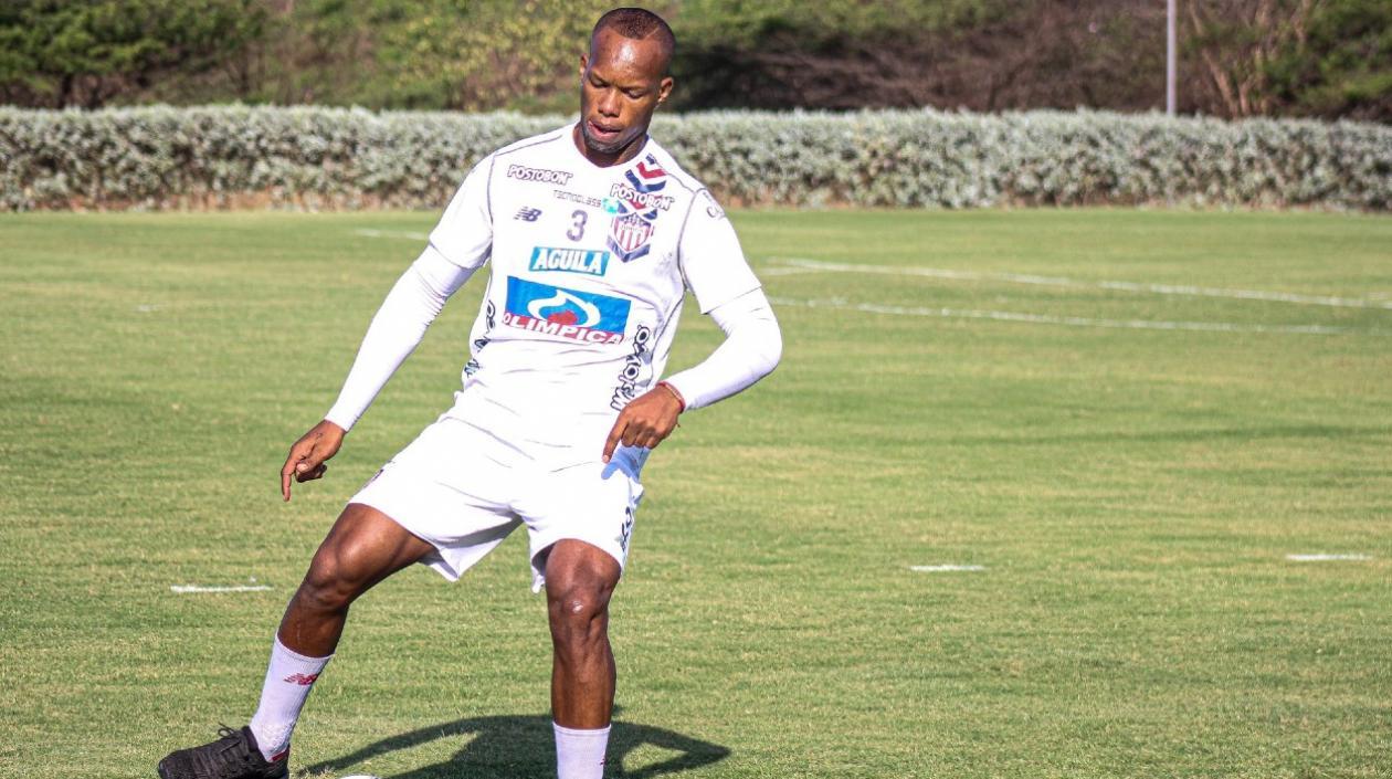 Edwin Velasco, nuevo jugador de Junior. 