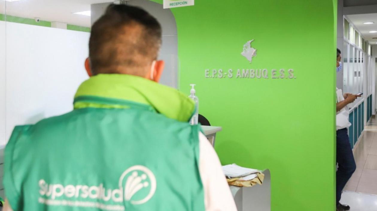 Intervención de la SuperSalud en Ambuq.