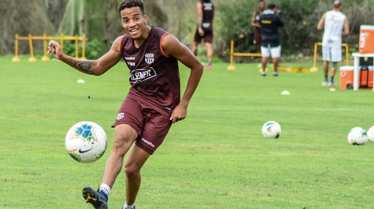 Byron Castillo, jugador del Barcelona. 