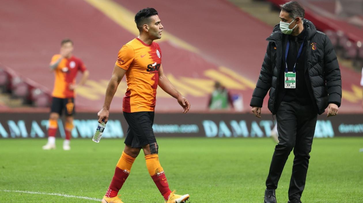 Radamel Falcao García, delantero colombiano. 