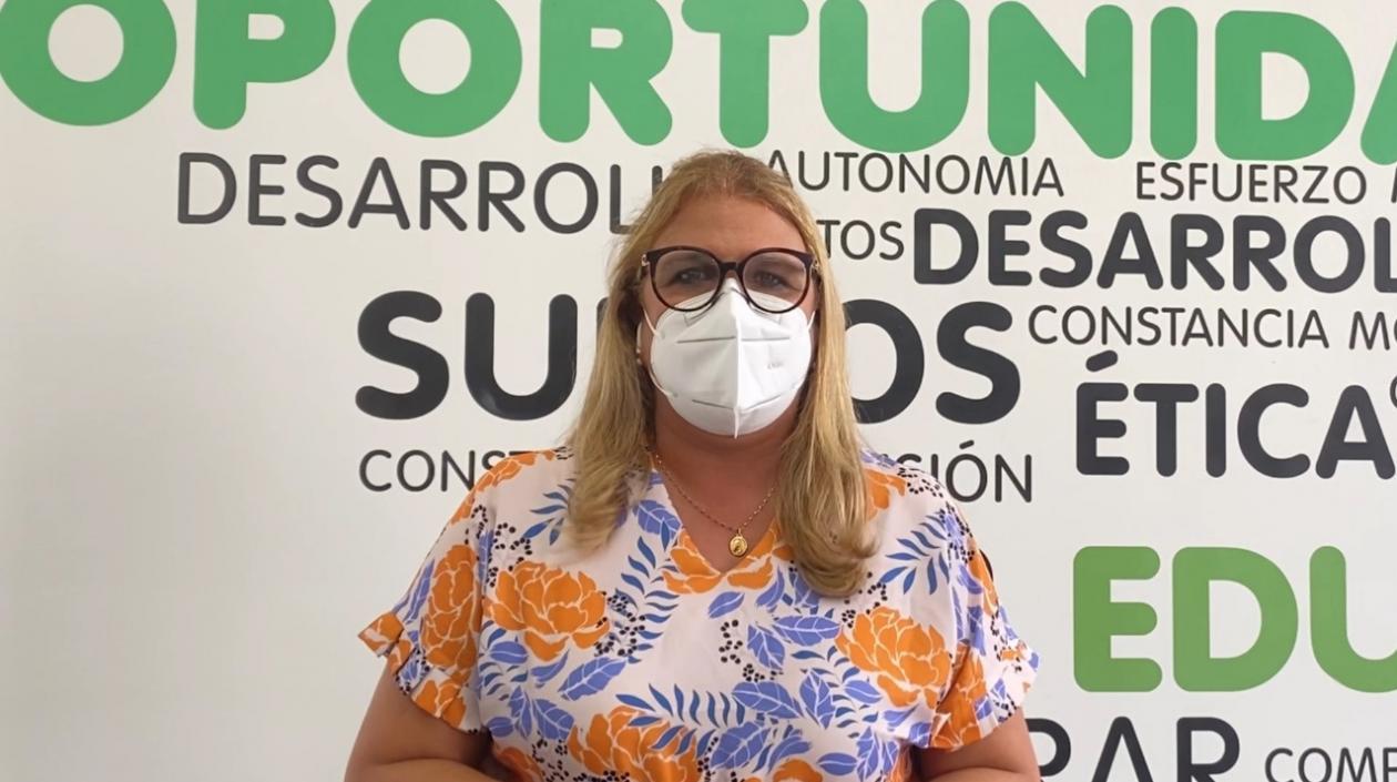 Bibiana Rincón, Secretaria de Educación de Barranquilla. 