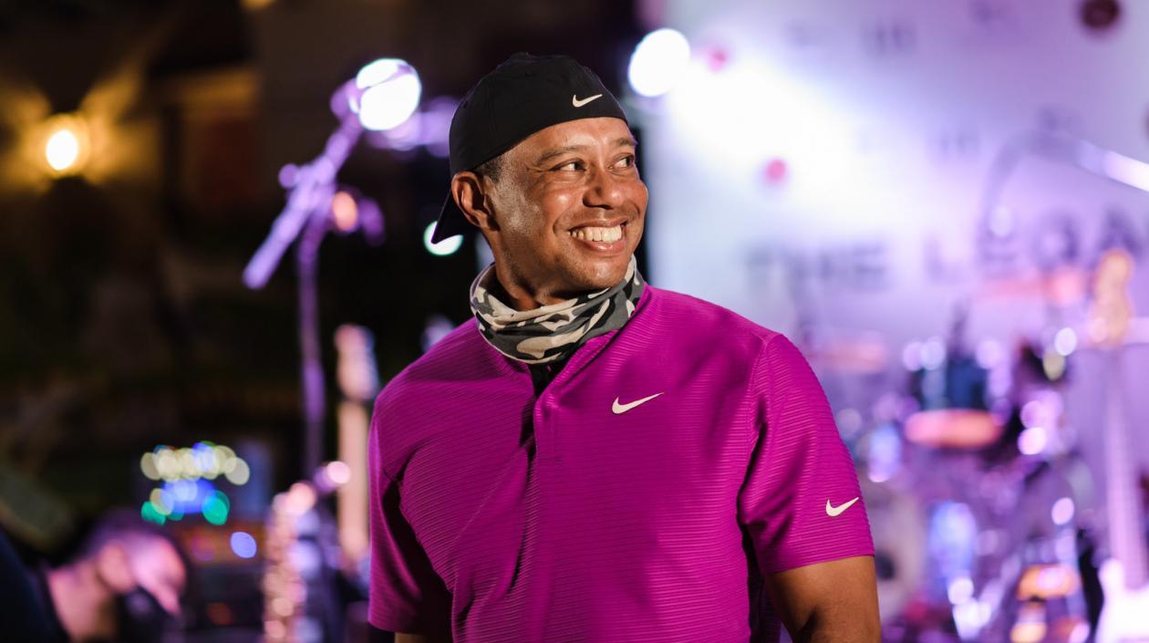 Tiger Woods, golfista norteamericano. 