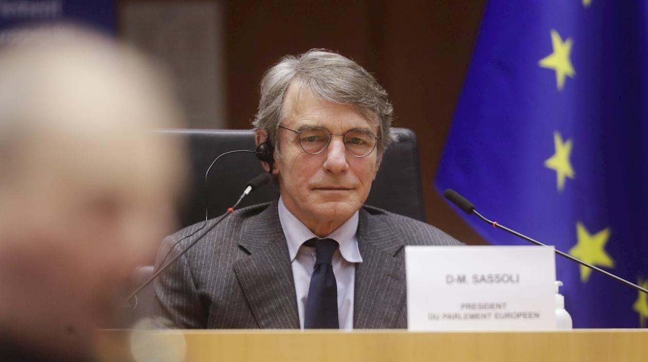 El presidente del Parlamento Europeo, David Sassoli.