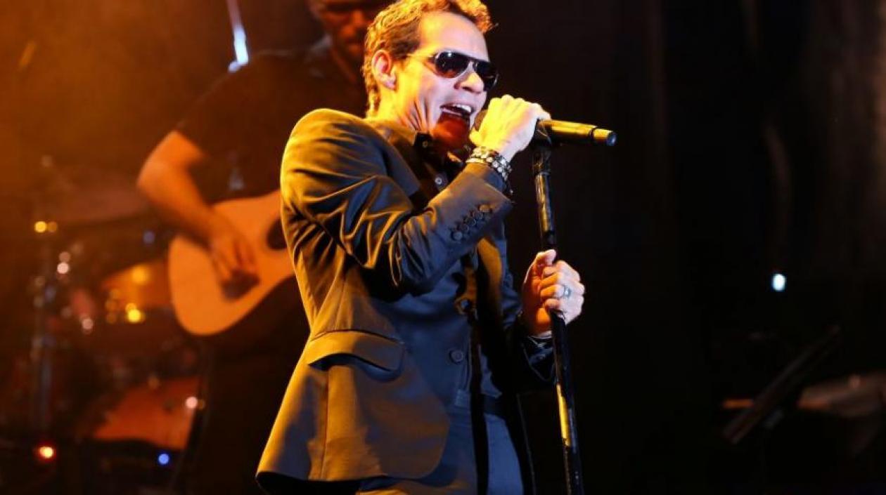 El cantante Marc Anthony.