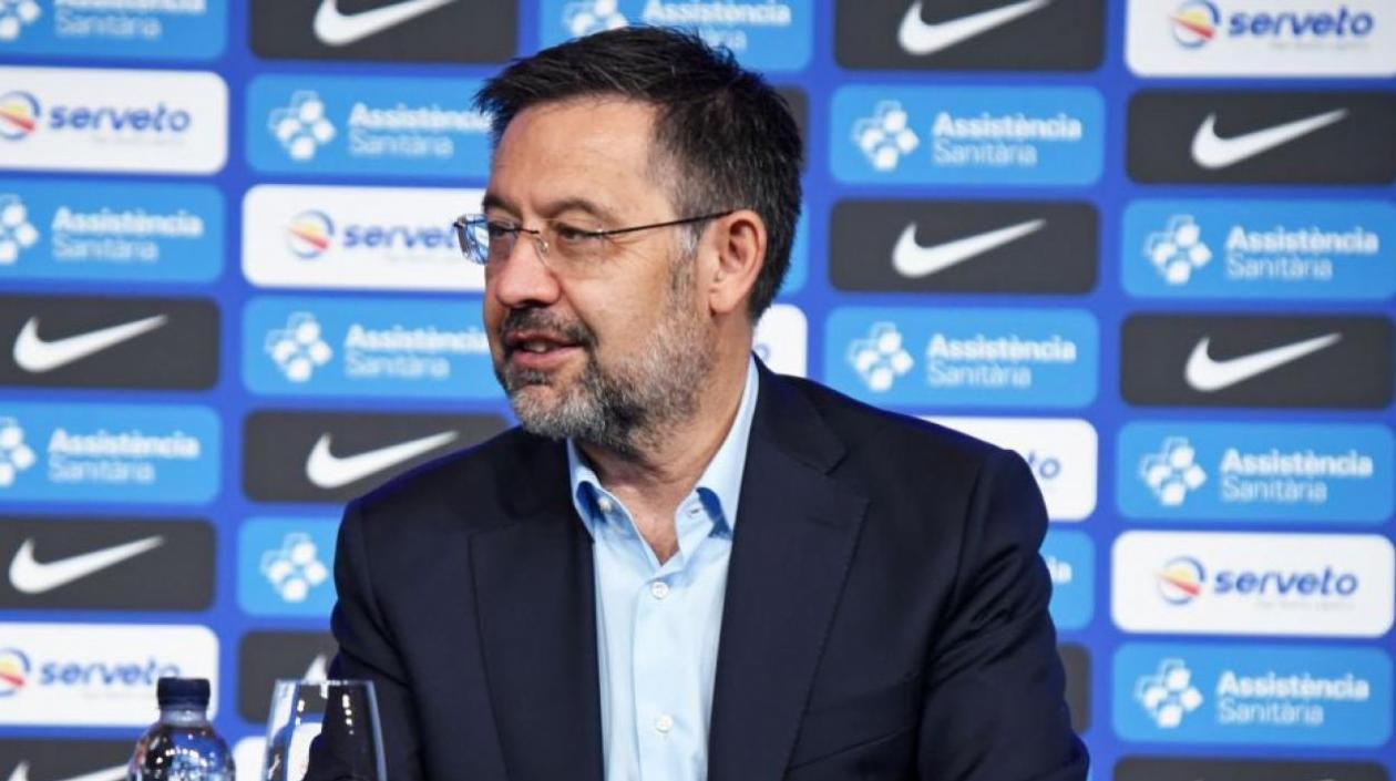 El expresidente del FC Barcelona, Josep Maria Bartomeu.