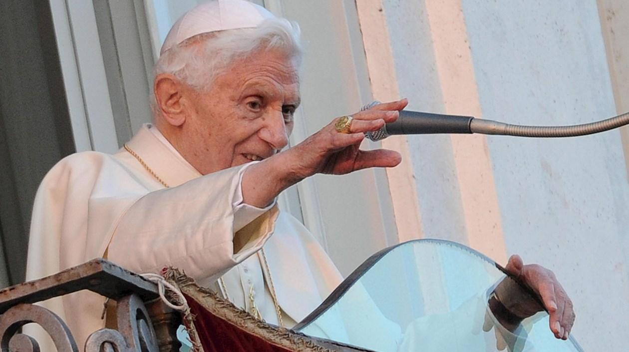 El Papa emérito Benedicto XVI.