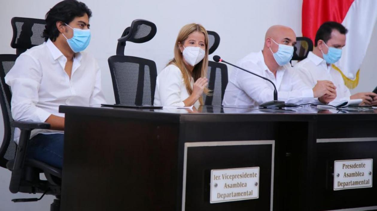 La Gobernadora del Atlántico, Elsa Noguera.