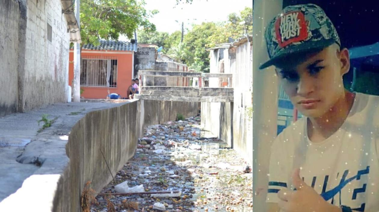 Jorge Enrique Schoonewoldd De León fue asesinado en este arroyo de Simón Bolívar.