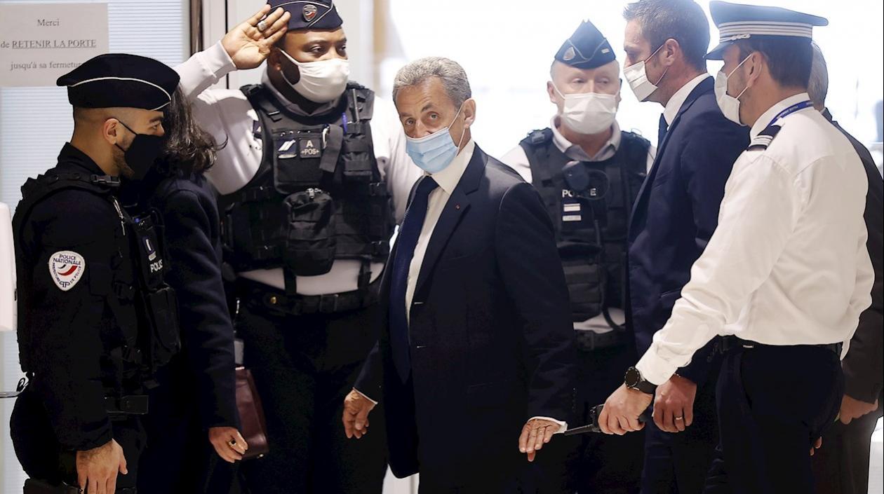 Expresidente francés Nicolas Sarkozy.