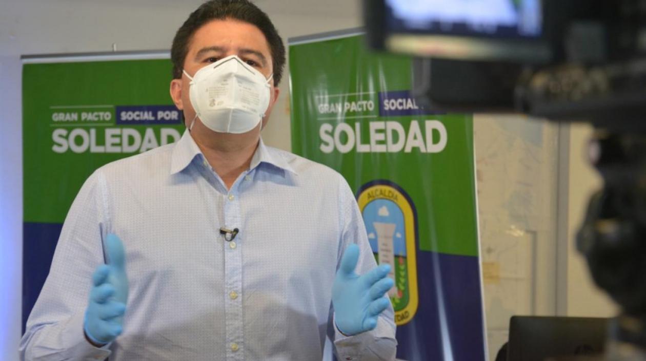 Rodolfo Ucrós, alcalde de Soledad.