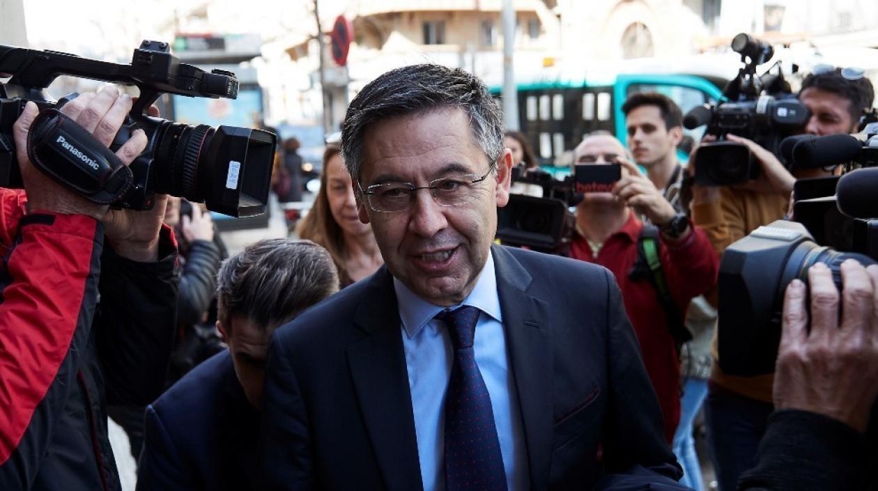 Expresidente del FC Barcelona, Josep Maria Bartomeu. 