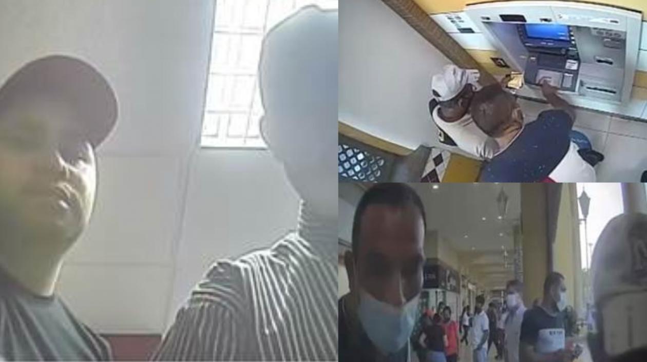 Dos de los integrantes de la red criminal.