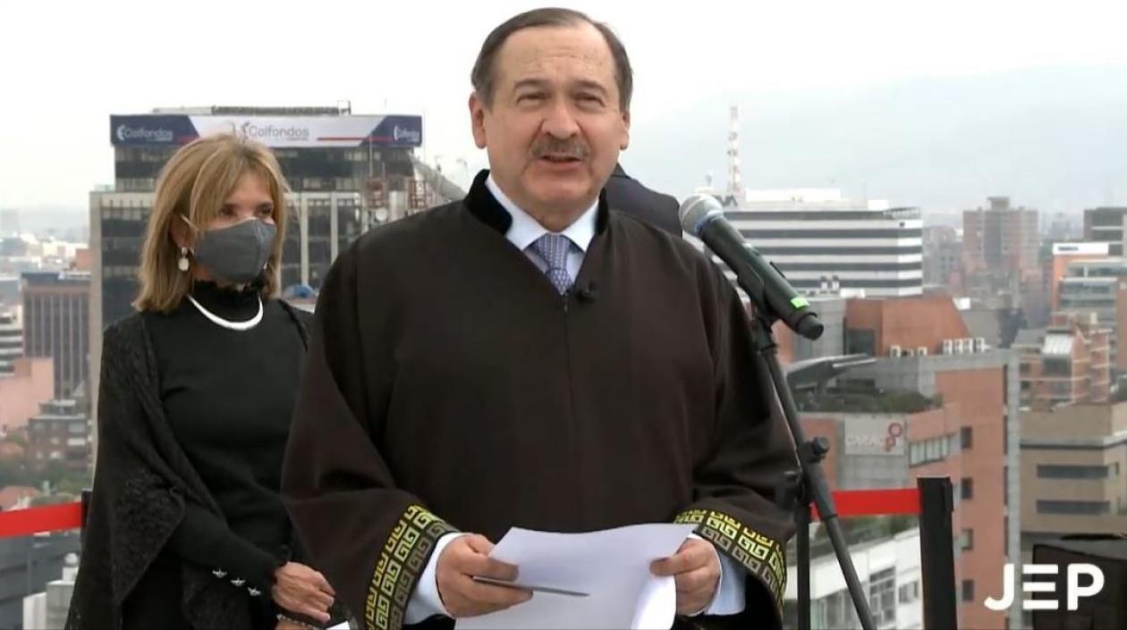 Eduardo Cifuentes, presidente de la JEP.