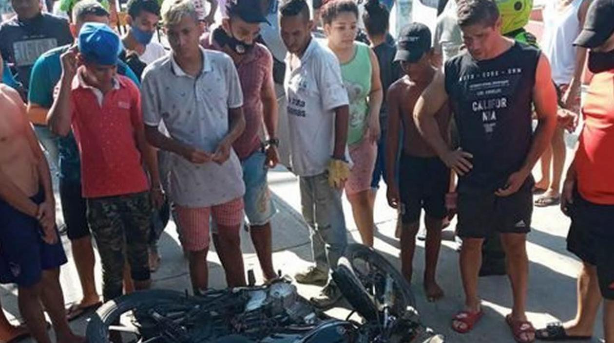 Lugar de los hechos. 