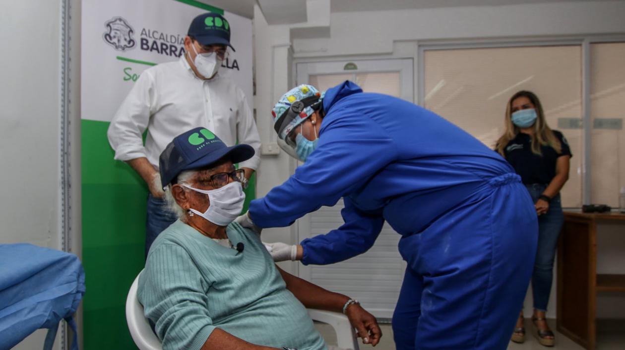 Vacunación en Barranquilla.