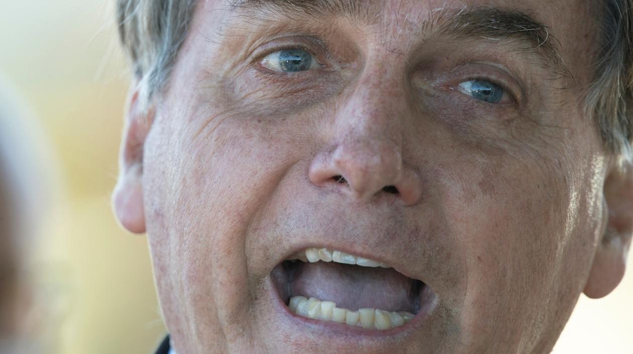 El presidente brasileño, Jair Bolsonaro.