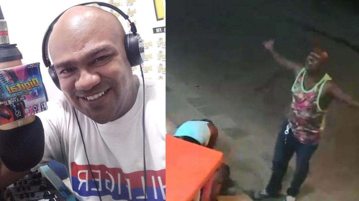 El locutor Rubén Villa.