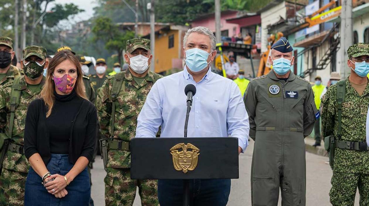 El Presidente de la República, Iván Duque.