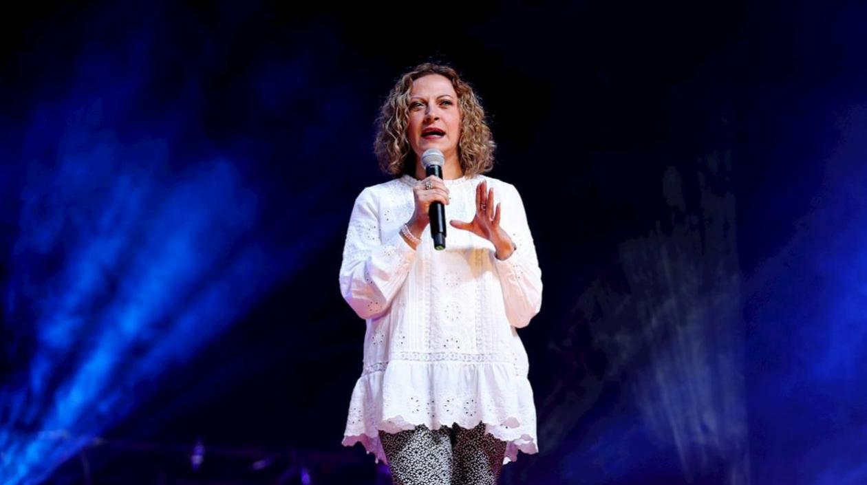 La periodista colombiana Jineth Bedoya. 