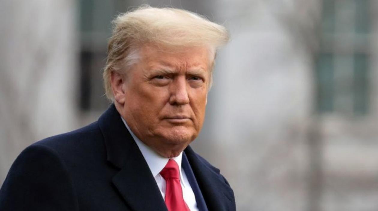 El expresidente de EE.UU. Donald Trump.