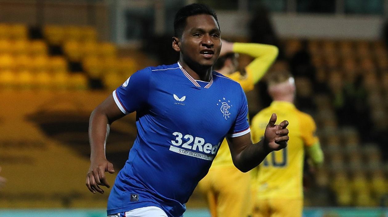 Alfredo Morelos, jugador colombiano. 