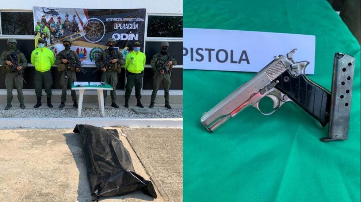 A alias 'Bombillo' le encontraron en su poder una pistola. 