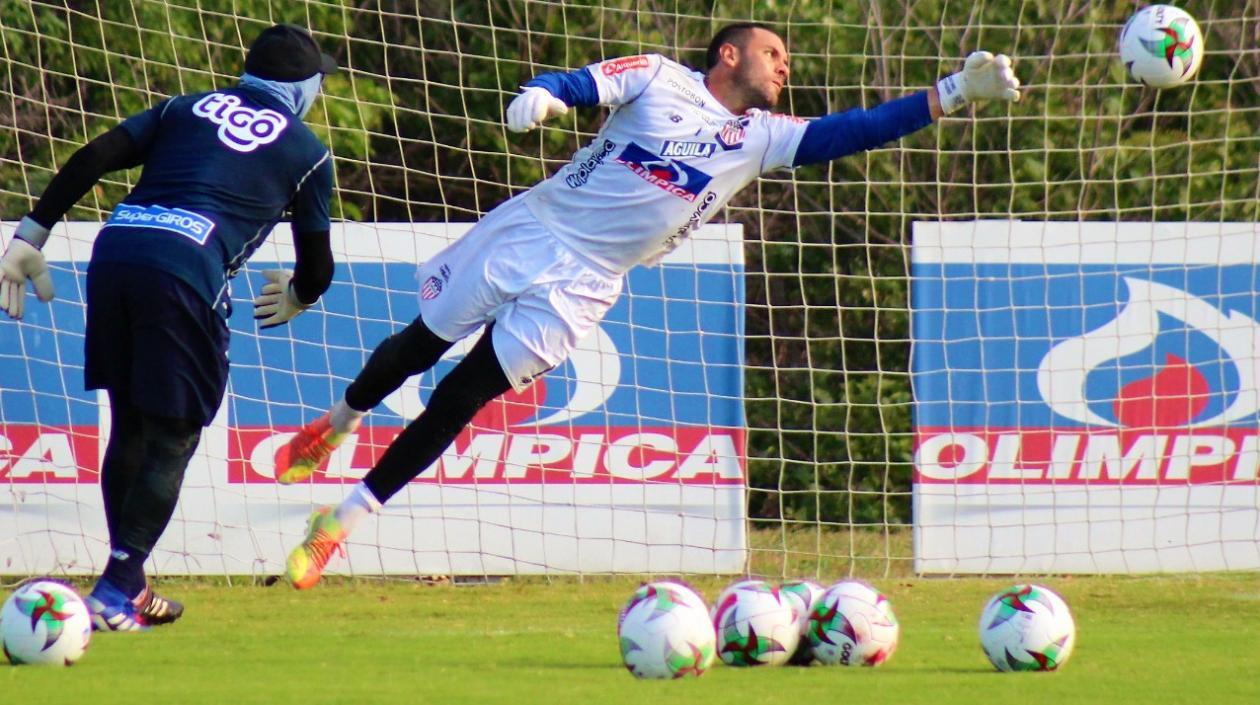 Sebastián Viera, capitán de Junior. 