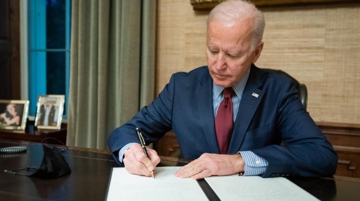 El presidente estadounidense, Joe Biden.