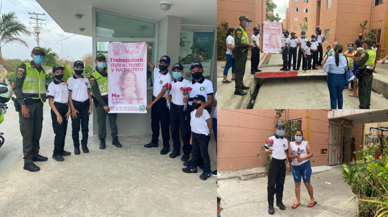 Aspecto de la campaña en Villa de la Cordialidad. 