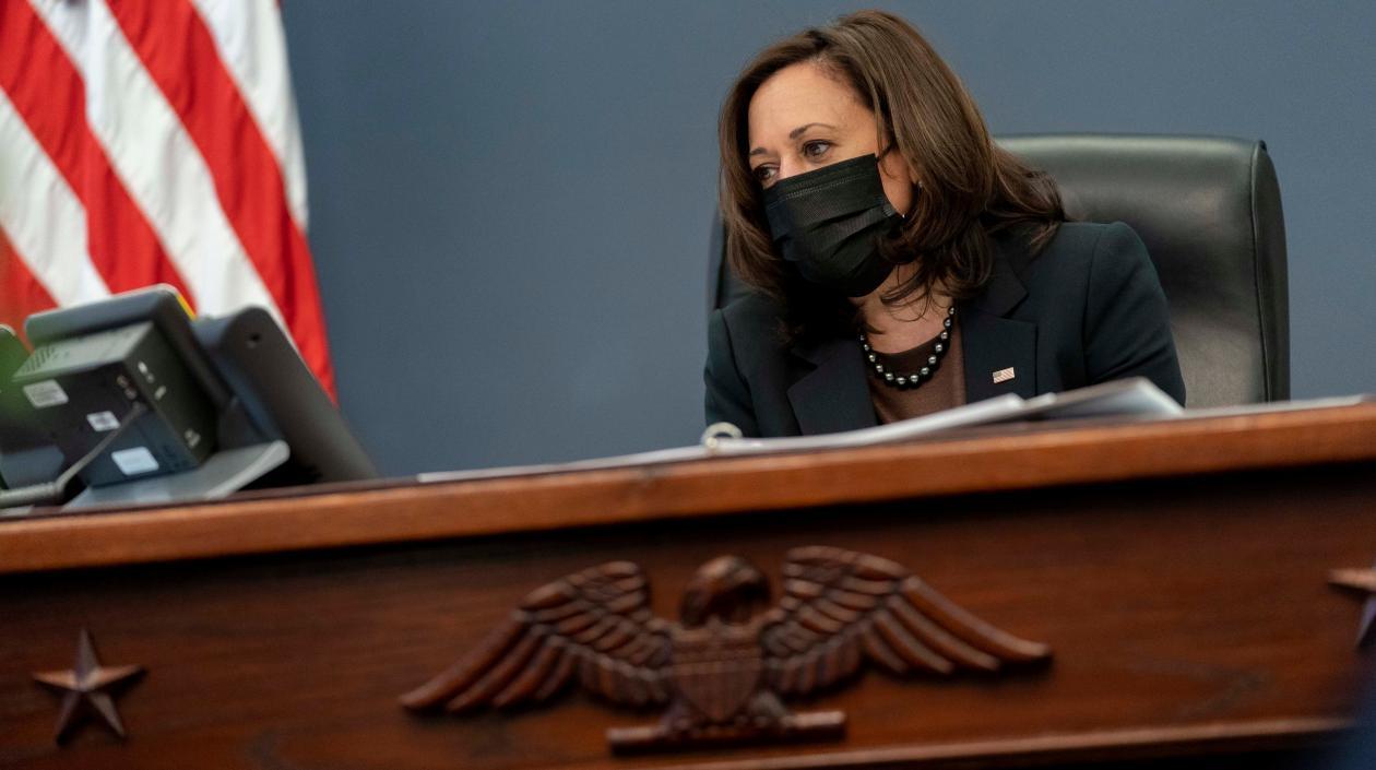 La vicepresidenta de Estados Unidos, Kamala Harris.