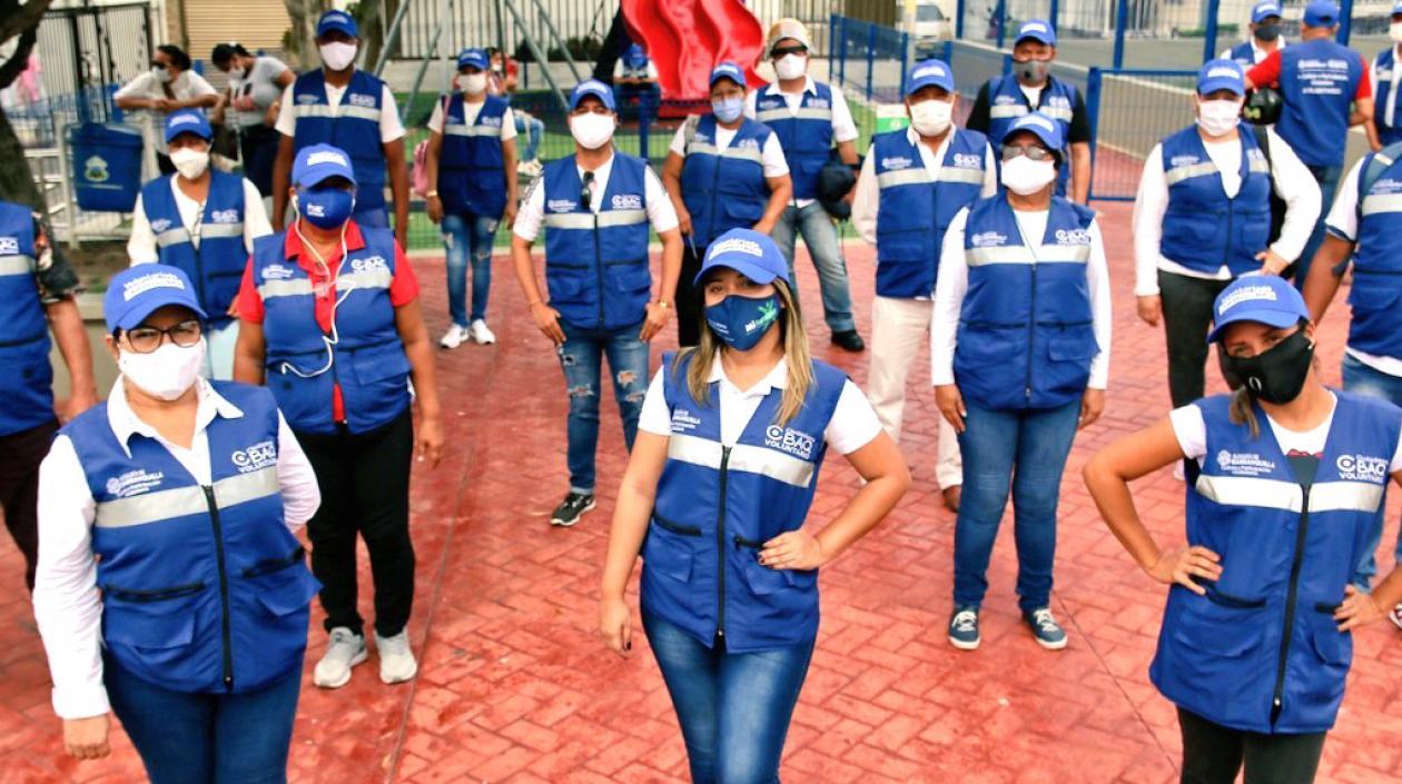 Un grupo de mujeres dedicadas a detectar necesidades en las comunidades.