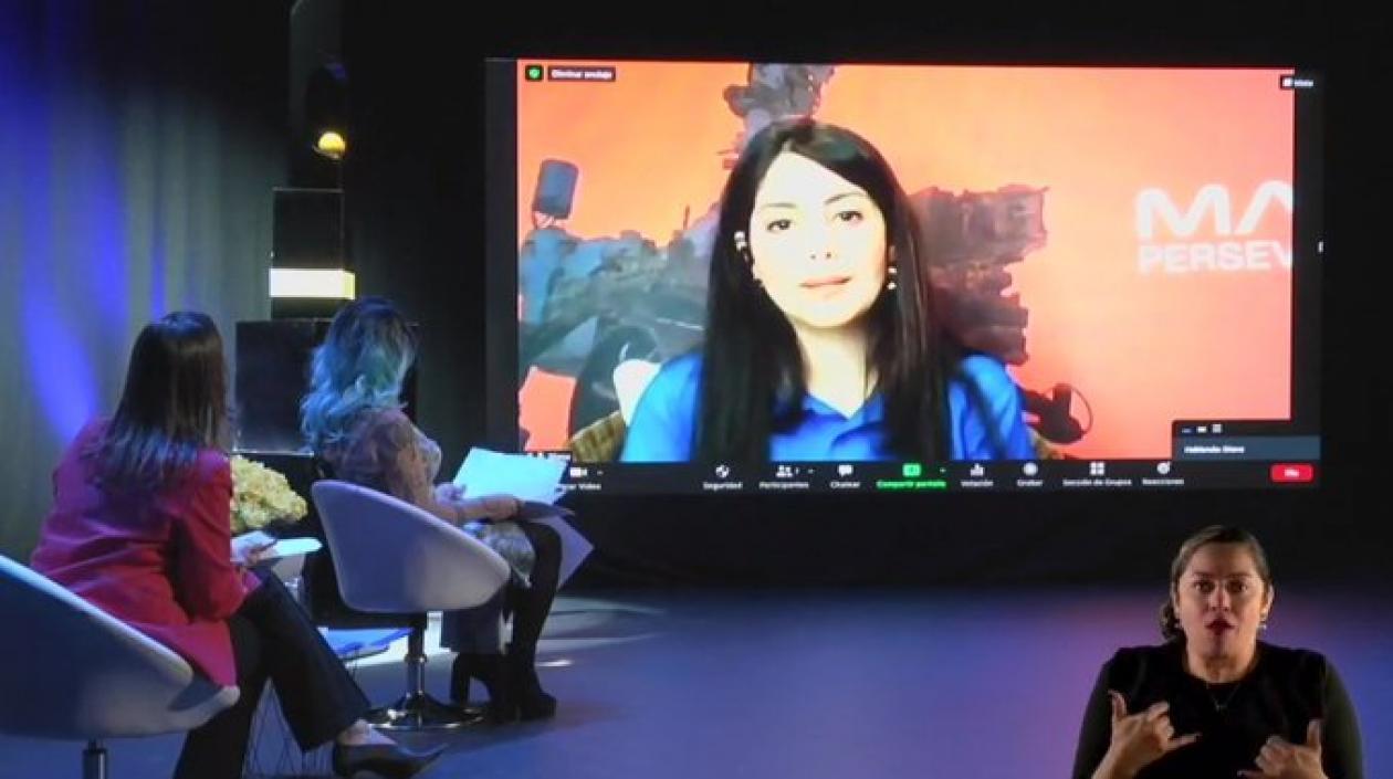 La colombiana Diana Trujillo, jefe de vuelo de la NASA, ganó el Premio Cafam a la Mujer 2021.