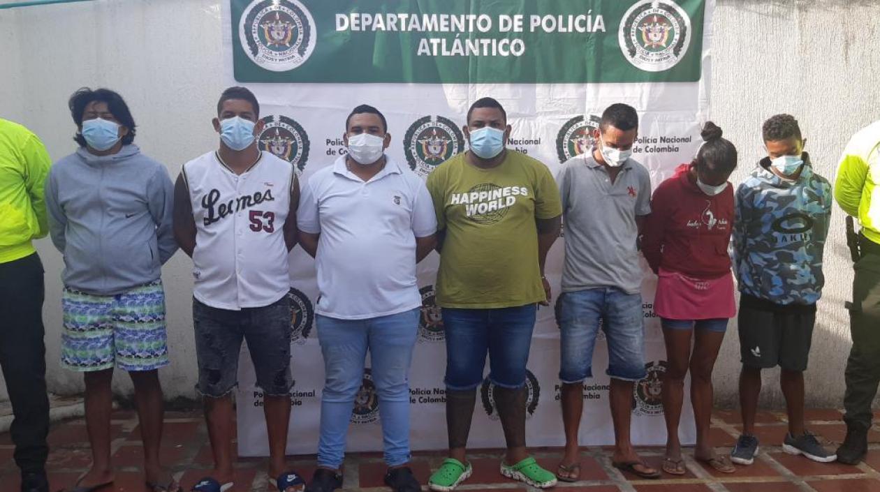 Las capturas se realizaron mediante diligencias de allanamiento. 