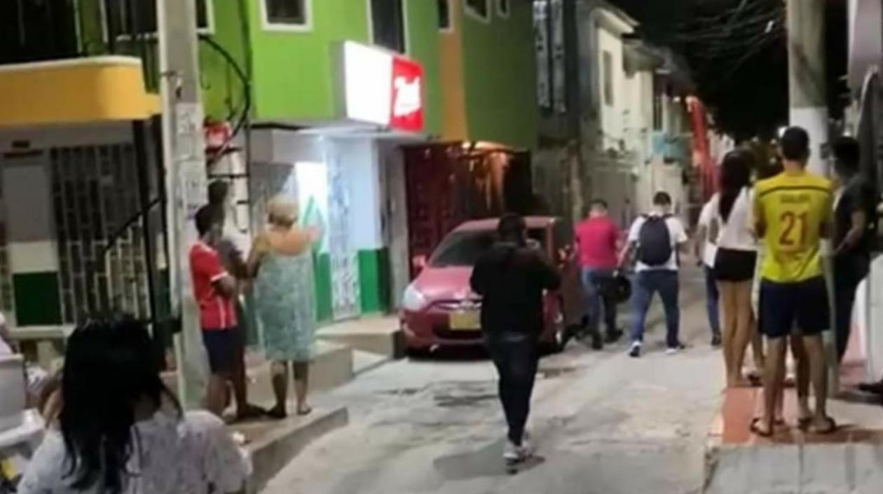 Los vecinos están consternados por lo ocurrido en la Ciudadela 20 de Julio. 